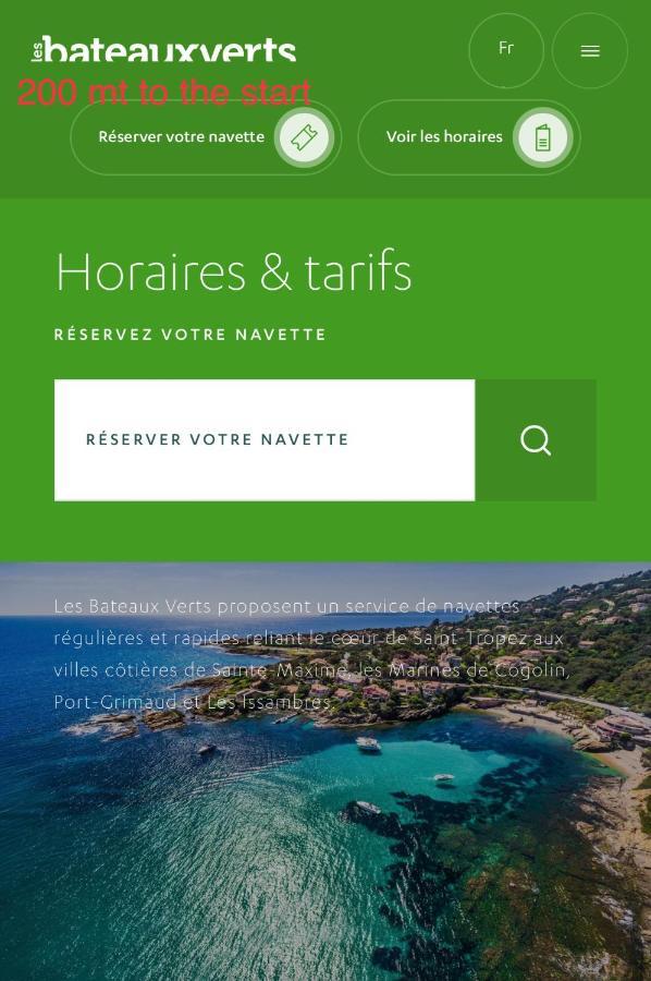 Entre Le Port Et La Plage, Golfe De Saint Tropez Cogolin Exteriér fotografie
